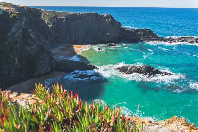 Fisherman's Trail coastal view on Rota Vicentina Portugal